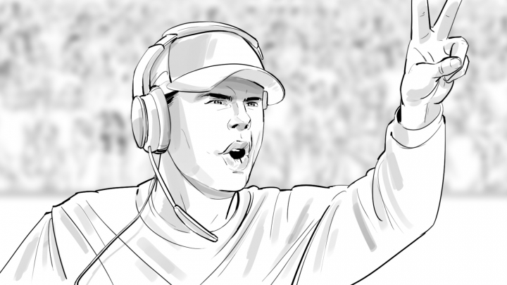 storyboard example created in  of Sports Illustration