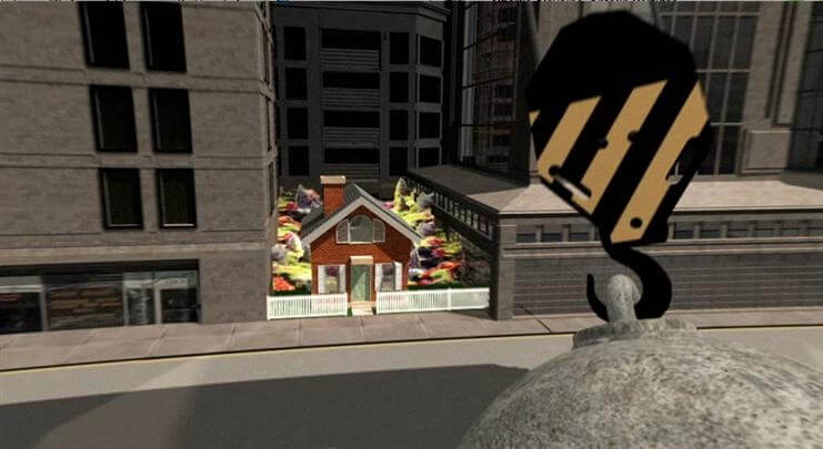 tbwa storyboard example created in comic book of architectural/experiential