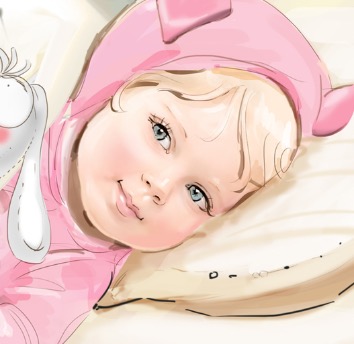 storyboard example created in Digital Painting of Children