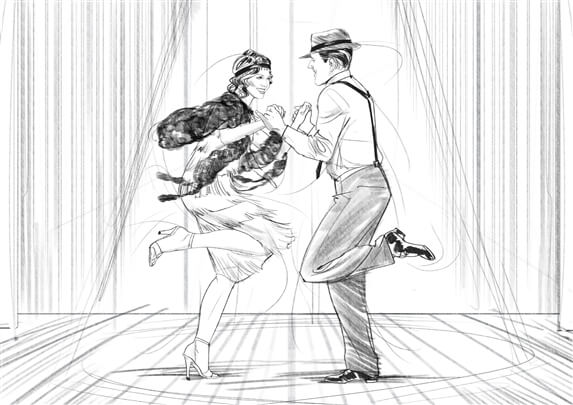 AMV BBDO storyboard example created in Pencil Sketches of Retro Illustrations AMV BBDO storyboard example created in Pencil Sketches of Retro Illustrations