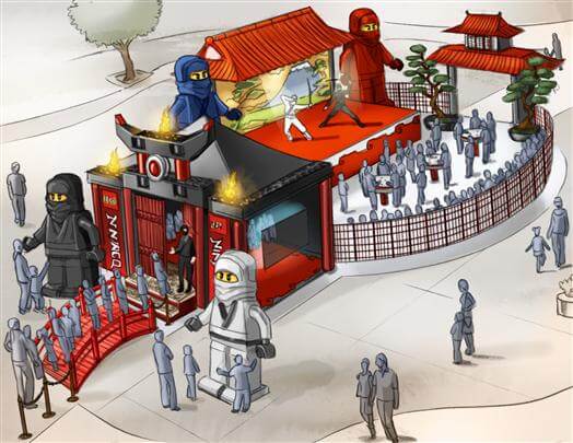 none storyboard example created in Loose Color Illustrations of Product Illustrations