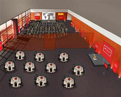 storyboard example created in Tight Color of Experiential Event Design