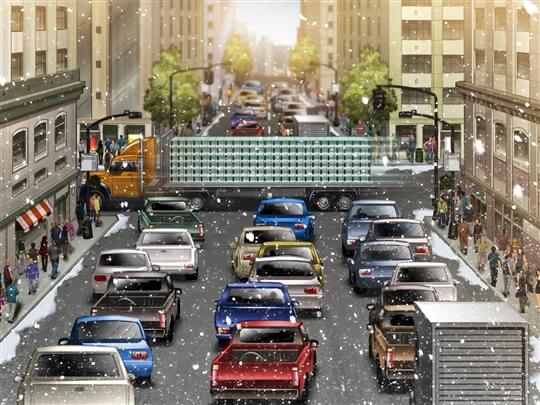 storyboard example created in Tight Color of Experiential Event Design