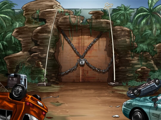 storyboard example created in Tight Color of Experiential Event Design