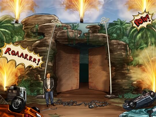 storyboard example created in Tight Color of Experiential Event Design