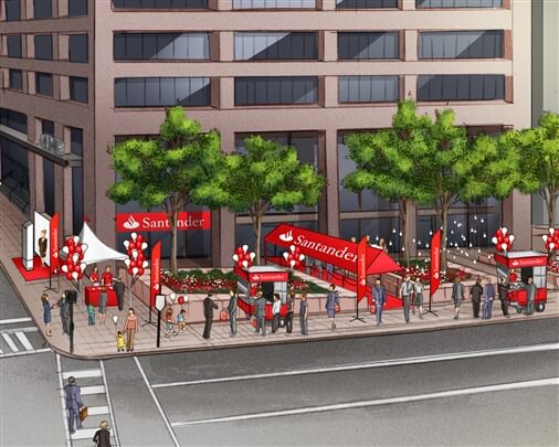 storyboard example created in Tight Color of Experiential Event Design