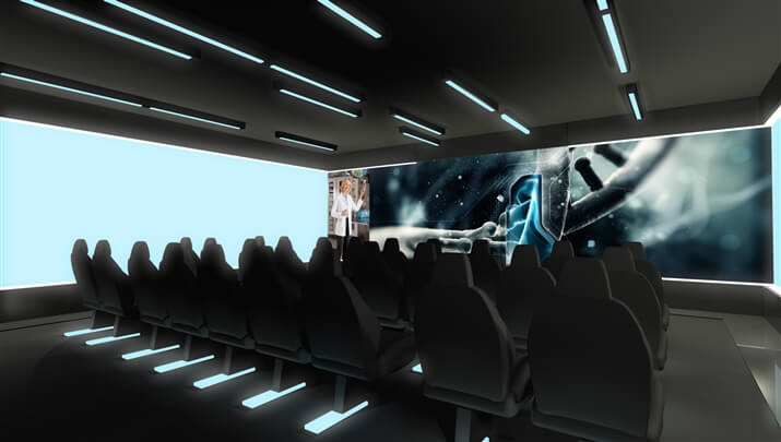 storyboard example created in Tight Color of Experiential Event Design