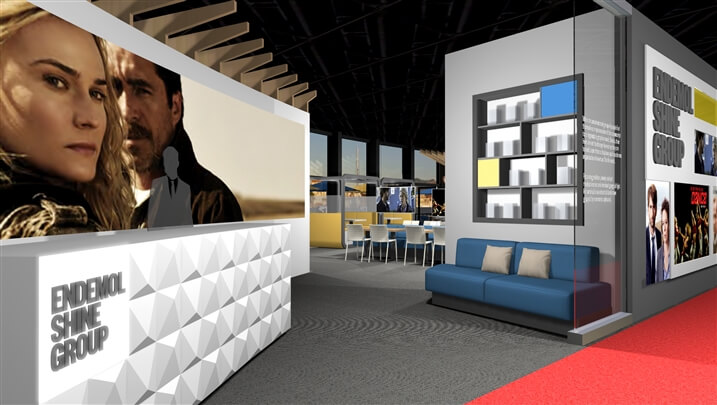 storyboard example created in Photomanipulation of Experiential Event Design