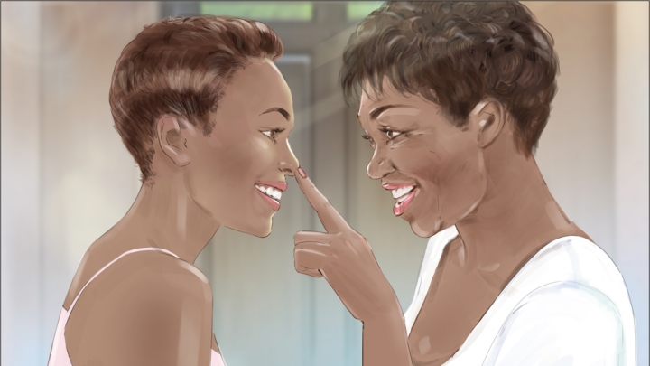 NIvea storyboard example created in Tight Color of Women