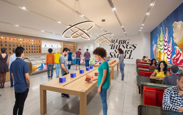 storyboard example created in AI Generated of Experiential Event Design