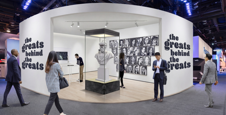 storyboard example created in AI Generated of Experiential Event Design