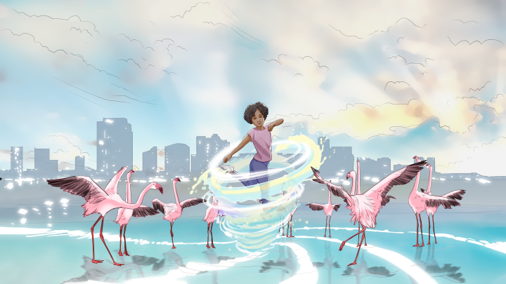 storyboard example created in  of Children Illustrations