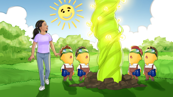 storyboard example created in  of Children Illustrations