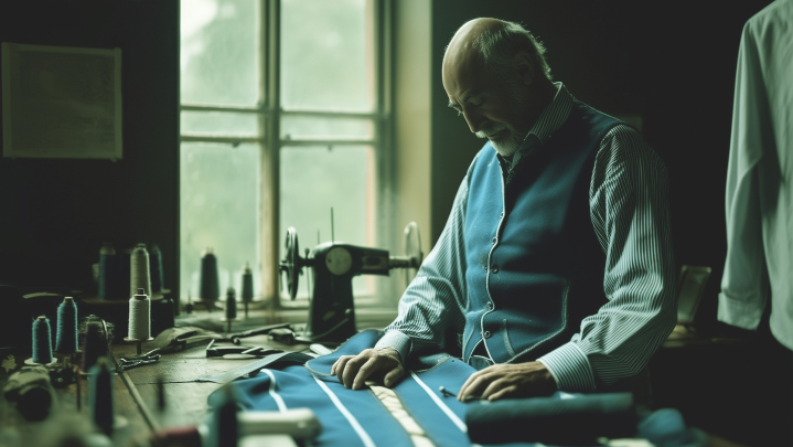 storyboard example created in AI Generated of Cinematic Illustrations