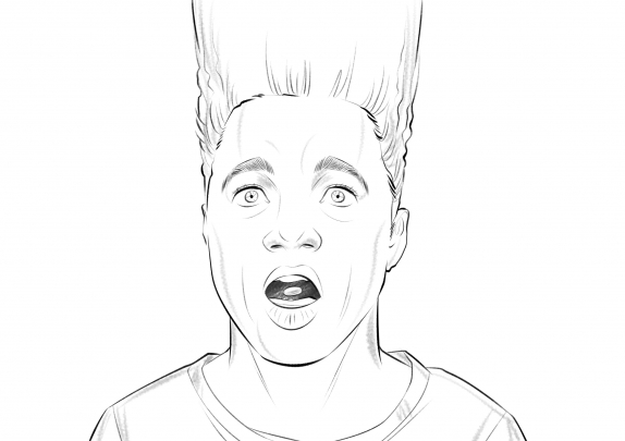 Undisclosed storyboard example created in Pencil Sketches of Expression Illustrations