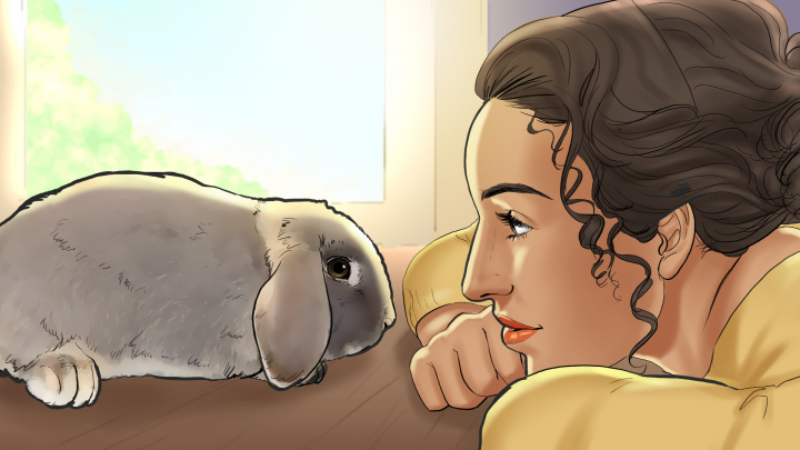 storyboard example created in Graphic of Women Illustrations