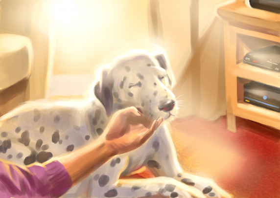 undisclosed storyboard example created in Loose Color Illustrations of Expression Illustrations