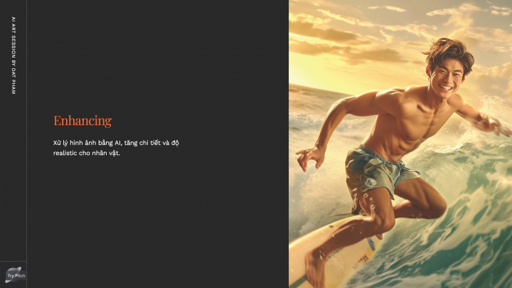 storyboard example created in AI Generated of Men Illustrations