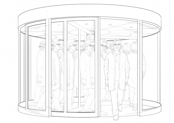 storyboard example created in Pencil Sketches of Women Illustrations