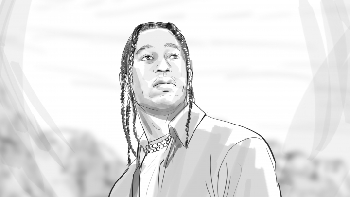 storyboard example created in Pencil Sketches of Men Illustrations