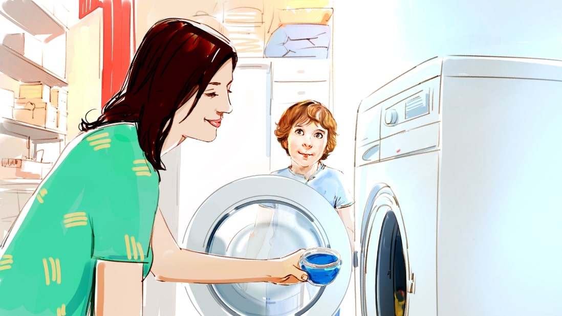 LH Laundry- Clothes Monster Storyboard example8