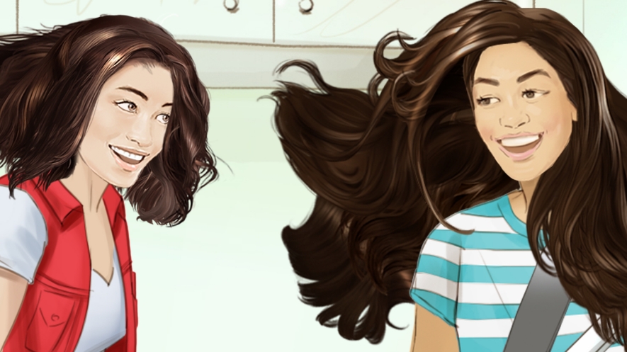 Sunsilk Strong and Long Storyboard example3