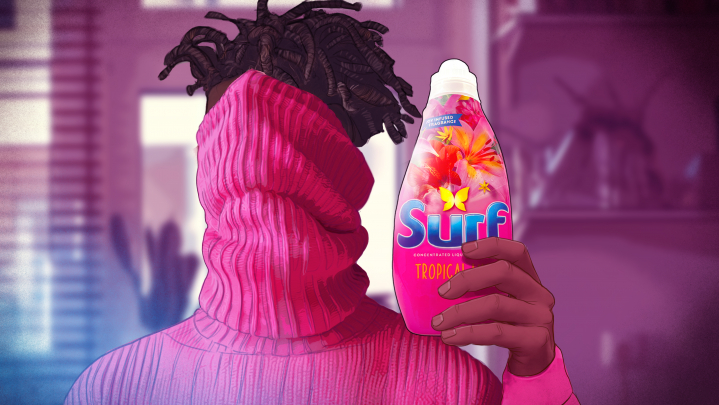 storyboard example created in Photomanipulation of Product Illustrations