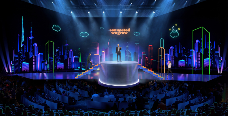 storyboard example created in AI Generated of Experiential Event Design