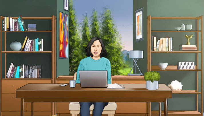 storyboard example created in  of Women Illustrations
