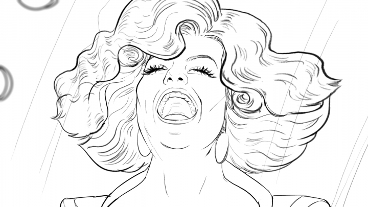 storyboard example created in  of Women Illustrations