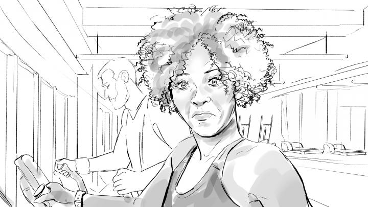 storyboard example created in  of Women Illustrations