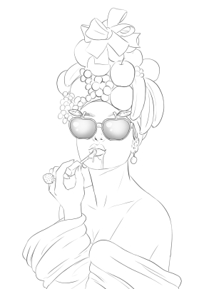 storyboard example created in  of Women Illustrations